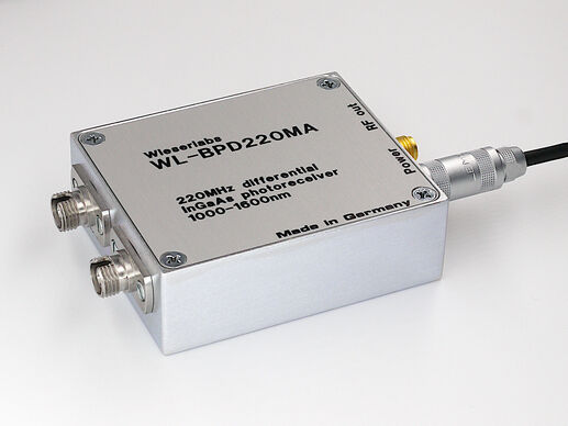WL-BPD220MA 220 MHz Dual-Balanced InGaAs Low Noise Photodetector