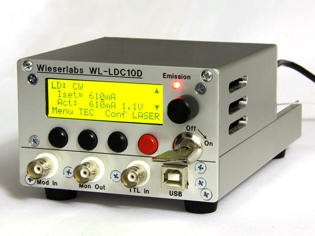 WL-LDC10D High Speed Laser Diode/ SOA/ BOA Controller