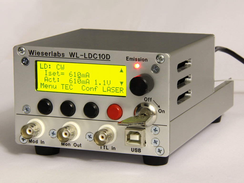 WL-LDC10D High Speed Laser Diode/ SOA/ BOA Controller