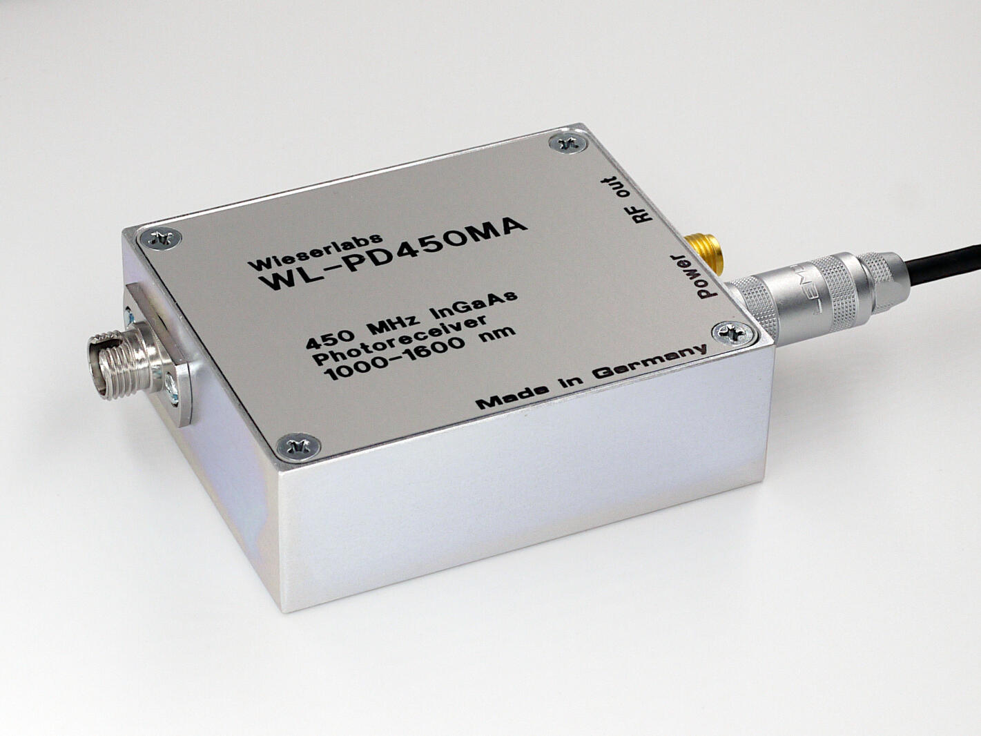 WL-PD450MA 450 MHz InGaAs Low Noise Photodetector